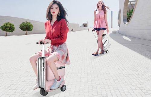 Airwheel SE3MiniT scooter suitcase